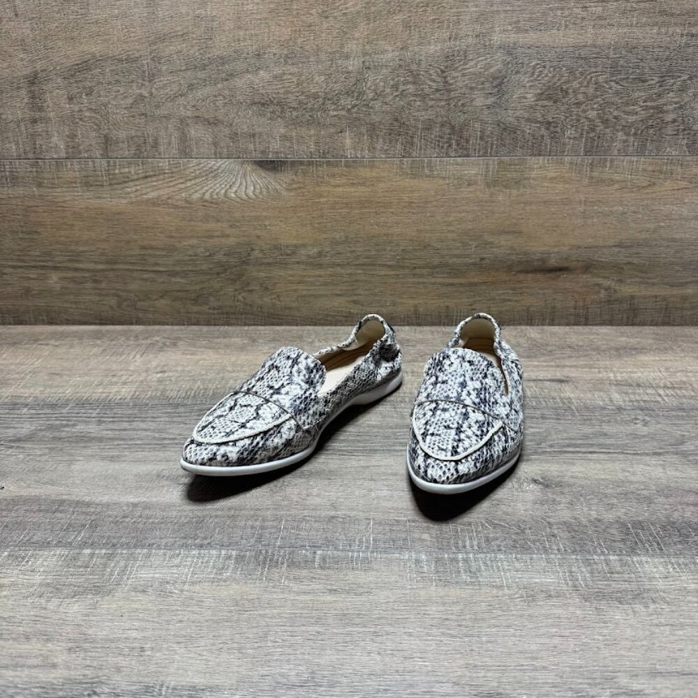 Cole Haan Grand Ambition Amador Embossed Leather Flats Women's Size 6.5